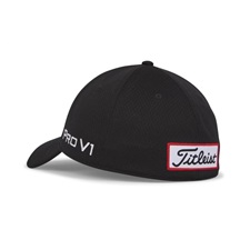 Titleist Tour Elite Fitted Herren Cap, schwarz