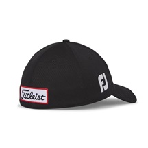Titleist Tour Elite Fitted Herren Cap, schwarz