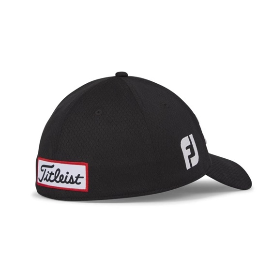 Titleist Tour Elite Fitted Herren Cap, schwarz