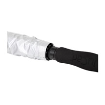 uCad Teleskop-Golfschirm 68" Automatik mit Schirmstift, silber
