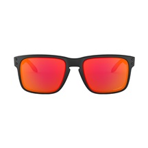 Oakley Holbrook Prizm Ruby Herren Sonnenbrille, Matte Black