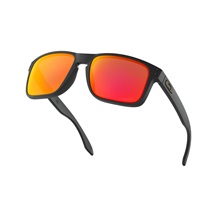 Oakley Holbrook Prizm Ruby Herren Sonnenbrille, Matte Black