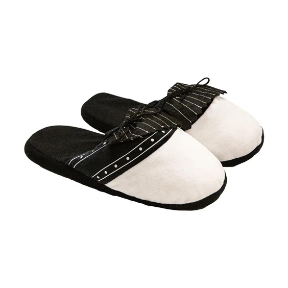 Longridge Golf Slippers Hausschuhe, weiss/schwarz