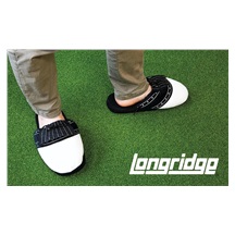Longridge Golf Slippers Hausschuhe, weiss/schwarz