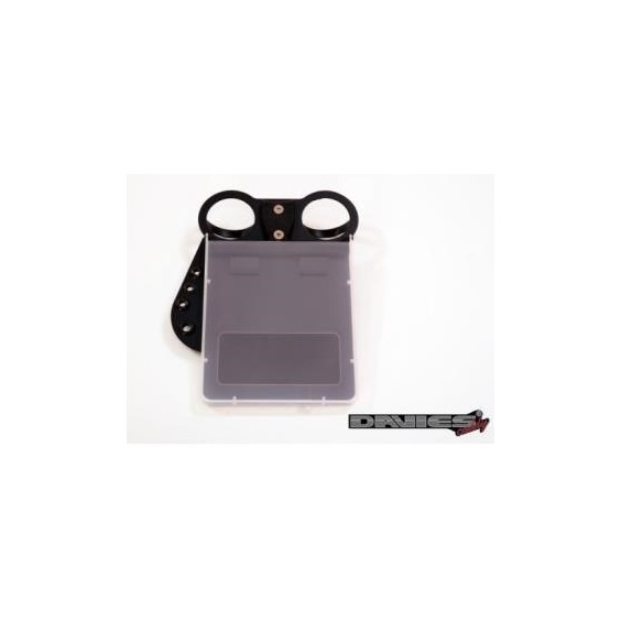 Davies Caddy Compact Scorekartenhalter, schwarz matt