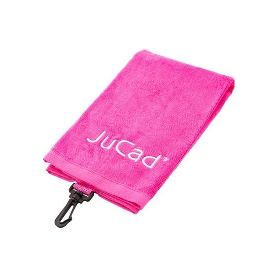 JuCad TriFold Golfhandtuch, rosa