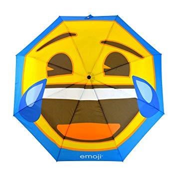 Emoji AutoFold Compact Regenschirm, mehrfarbig