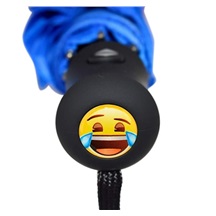 Emoji AutoFold Compact Regenschirm, mehrfarbig