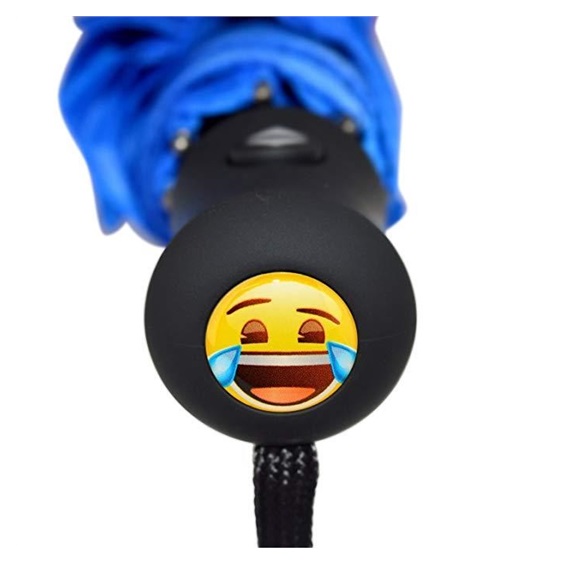Emoji AutoFold Compact Regenschirm, mehrfarbig