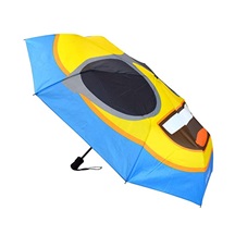 Emoji AutoFold Compact Regenschirm, Sonnenbrille