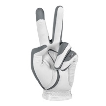 Zoom Zoom Weather Damen Golfhandschuh, weiß/silber