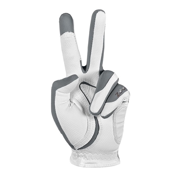 Zoom Zoom Weather Damen Golfhandschuh, weiß/silber