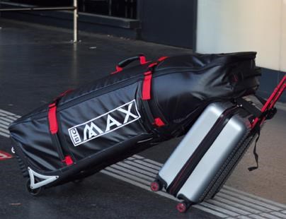 Big Max Aqua TCS Travelcover, schwarz/rot