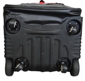 Big Max Aqua TCS Travelcover, schwarz/rot