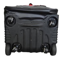 Big Max Aqua TCS Travelcover, schwarz/rot