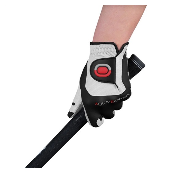 Zoom Aqua Control Damen Handschuh, weiss/schwarz/rot
