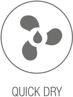 Schnelltrocknungs-Technologie-Symbol