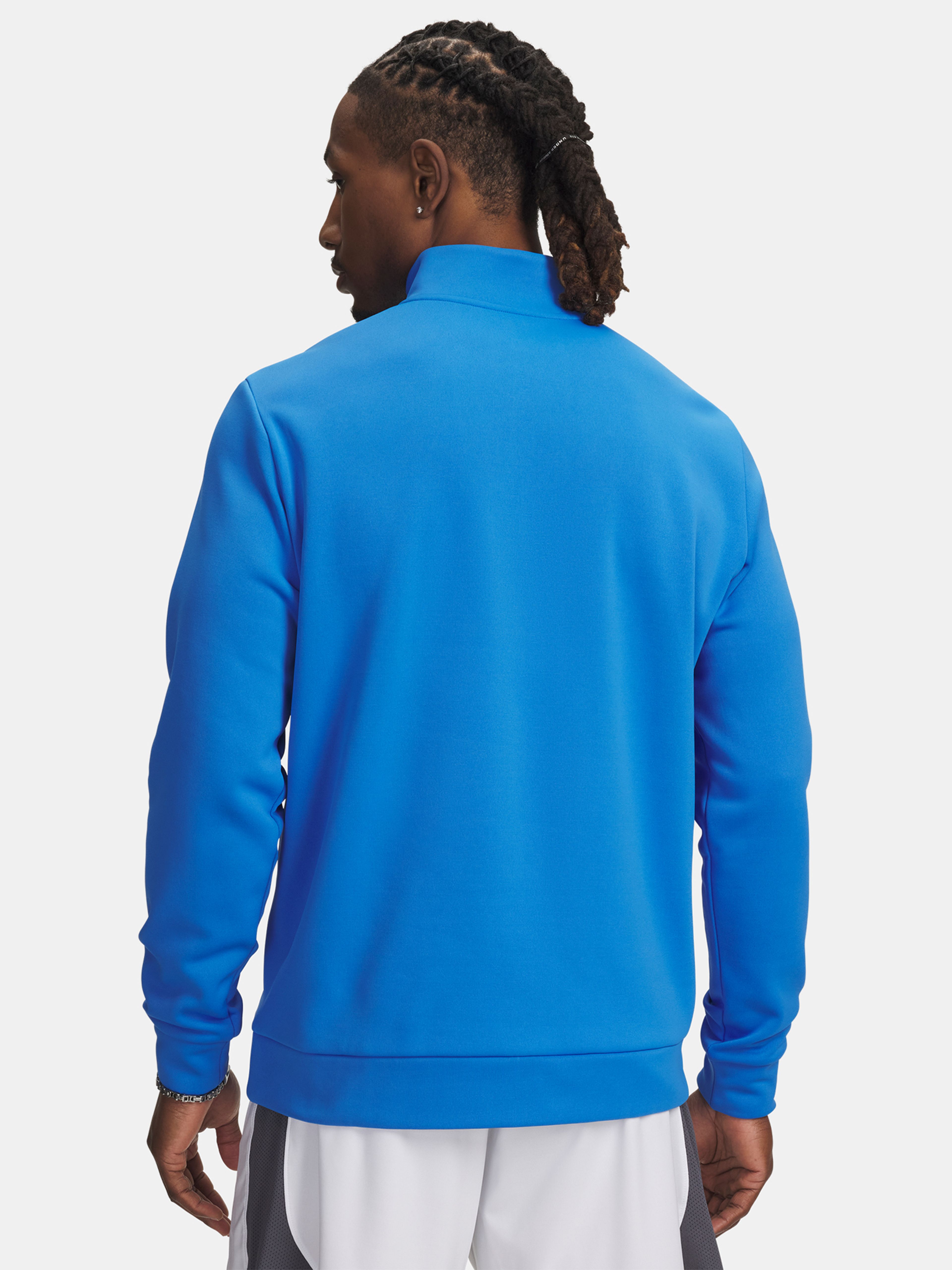 Under Armour Armour Fleece 1/4 Zip Herren - Team Royal Rückansicht