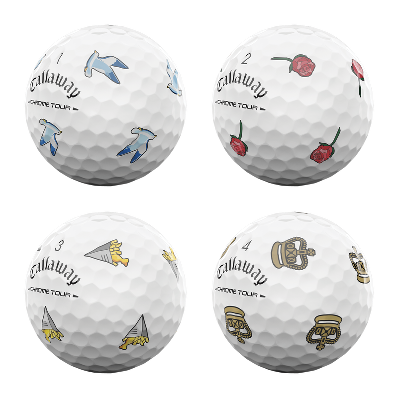 Callaway Chrome Tour July Major 2026 – Nahtloses Tour Aero Dimple-Muster